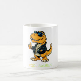 Taza De Café Guay Saurus Funny T rex Dinosaur on