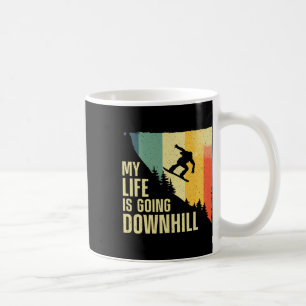 Taza De Café Guay Snowboard Art Para Hombres Mujeres Junta De N