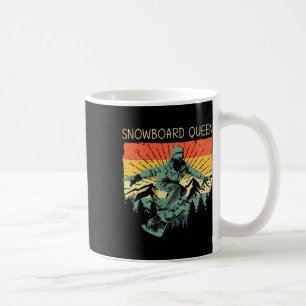 Taza De Café Guay Snowboard Para Mujeres Mamá Snowboard Esquí S