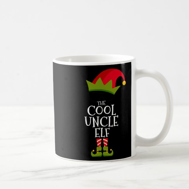 Taza De Café Guay Uncle Elf Matching Family Group Gift (Derecha)