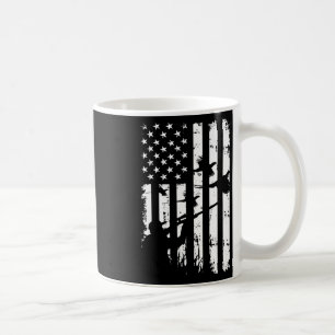 Taza De Café Guay Waterfowl American Vintage Flag Pheasant