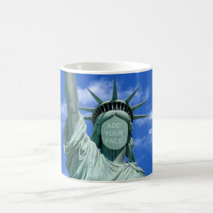 Taza De Café Guay y estatua adaptable de la diversión de la