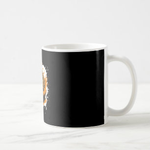 Taza De Café Guepardo Jugando Fútbol Animal Divertido