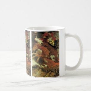 Taza De Café Guerra de Arnold Böcklin, Simbolismo Antiguo Arte 