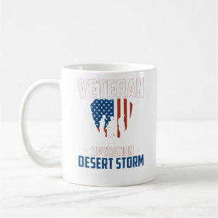Taza De Café Guerra del golfo Pérsico de la tormenta de