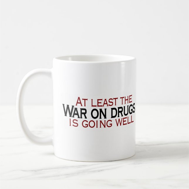 Taza De Café Guerra en las drogas (Izquierda)