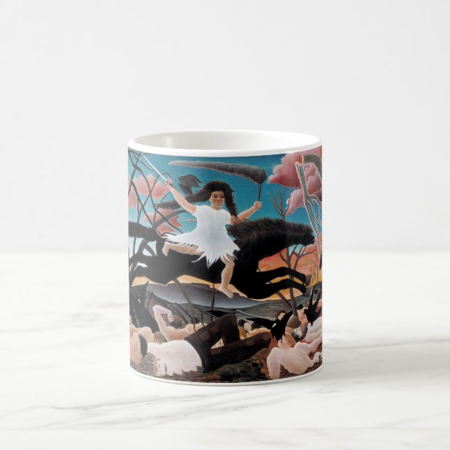 Taza De Café Guerra, Henri Rousseau, 1894 (Centro)