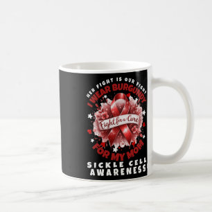 Taza De Café Guerrera de células falciformes Su Lucha Es Mi Pel