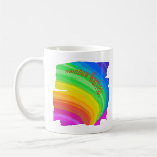Taza De Café Guerrero arcoiris