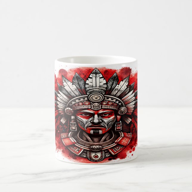 Taza De Café Guerrero azteca (Centro)
