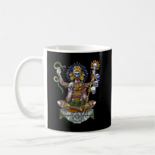 Taza De Café Guerrero azteca chamán