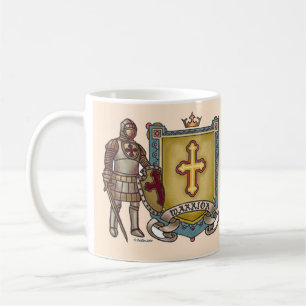 Taza De Café Guerrero Cristiano Por Dios