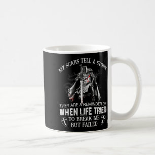 Taza De Café Guerrero cristiano templario caballero Mi S cuenta