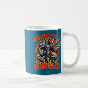 Taza De Café Guerrero de Batalla de Fantasía Oscura Caprichosam