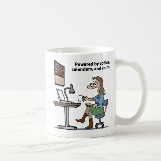 Taza De Café Guerrero de Cubículo (Derecha)