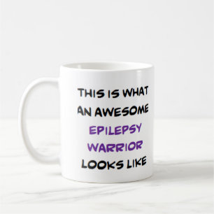 Taza De Café guerrero de epilepsia, increíble