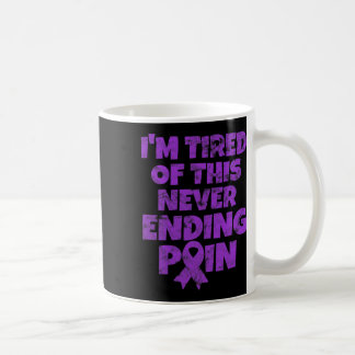 Taza De Café Guerrero de Fibromialgia, estoy harto de no acabar