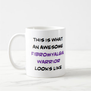 Taza De Café guerrero de fibromialgia, increíble