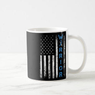 Taza De Café Guerrero de la Bandera Estadounidense - Awaren por