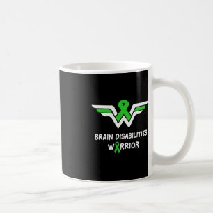 Taza De Café Guerrero de la cinta verde para concienciar a los 