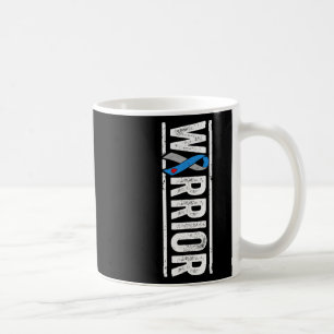 Taza De Café Guerrero de la diabetes tipo 1 - Cinta de concient