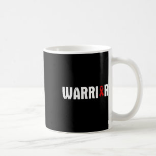 Taza De Café Guerrero de la enfermedad cardíaca - Frase de luch