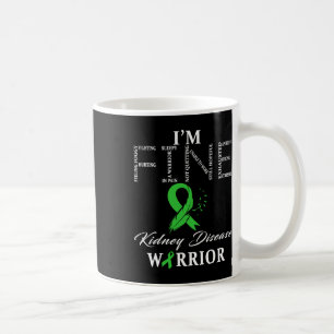Taza De Café Guerrero de la enfermedad estoy bien