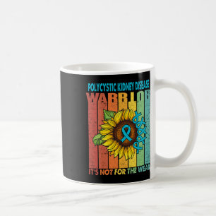Taza De Café Guerrero de la enfermedad renal poliquística no es