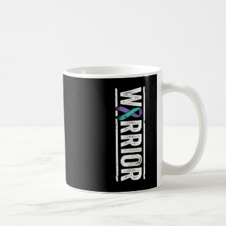 Taza De Café Guerrero de la prevención del suicidio - Ri de con
