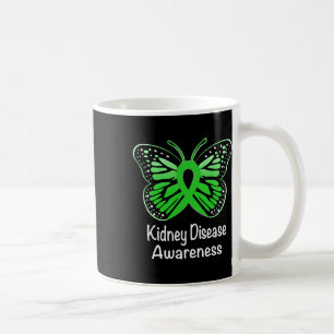 Taza De Café Guerrero de la toma de conciencia sobre la enferme