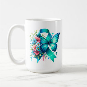 Taza De Café Guerrero de los POTS   Cinta de sensibilización de