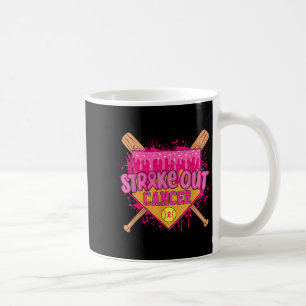 Taza De Café Guerrero de Softbol de Drip para Golpear el Cáncer