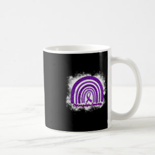 Taza De Café Guerrero del arcoiris leopardo Fibromialgia Concie