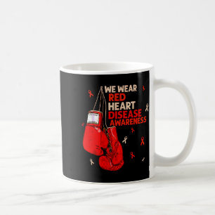 Taza De Café Guerrero del Corazón Nosotros Vestimos Conciencia