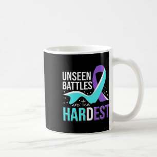 Taza De Café Guerrero del Mes Nacional de Concienciación sobre