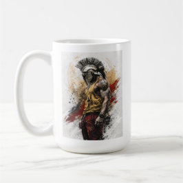 Taza De Café Guerrero Espartano Moderno – Fuerza Antigua Modern