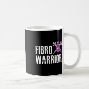 Taza De Café Guerrero - Fibromialgia Luchador de la Conciencia 
