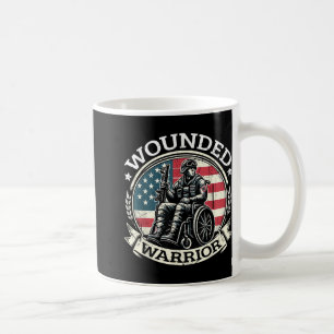 Taza De Café Guerrero herido héroe americano veterano grupo mil