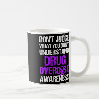 Taza De Café Guerrero Sobreviviente Conciencia de Sobredosis de