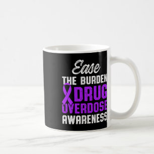 Taza De Café Guerrero Sobreviviente de Conciencia de Sobredosis