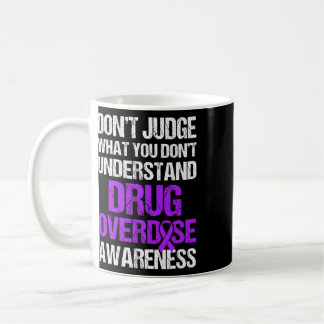 Taza De Café Guerrero Sobreviviente de Conciencia de Sobredosis