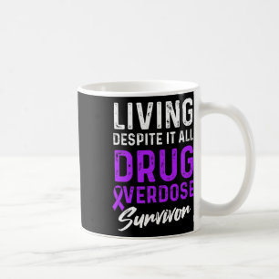 Taza De Café Guerrero Sobreviviente de Sobredosis de Drogas 15