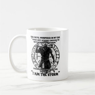 Taza De Café Guerrero Vikingo Yo Soy La Tormenta