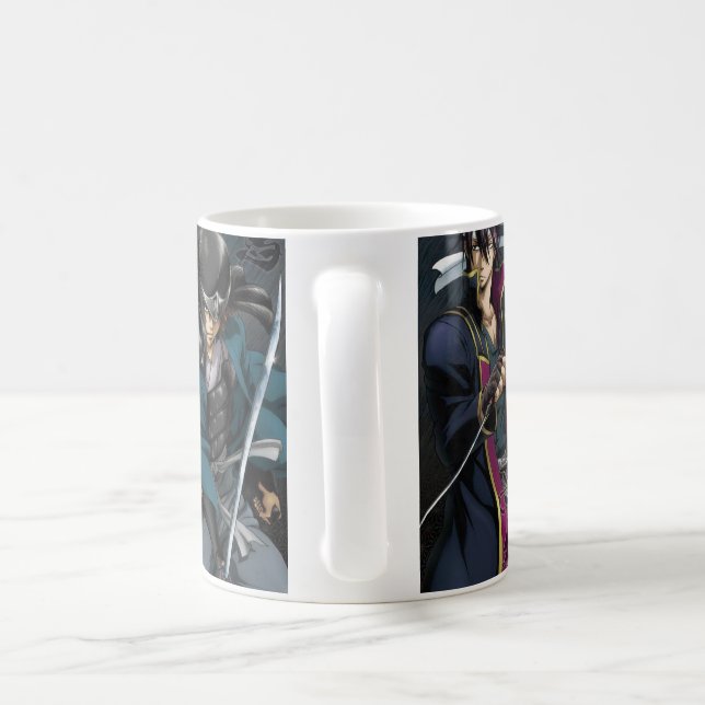 Taza De Café Guerreros de Samurai Anime Mug (Mango)