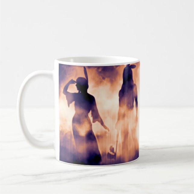 Taza De Café Guerreros nativos norteamericanos olvidados emergi (Izquierda)