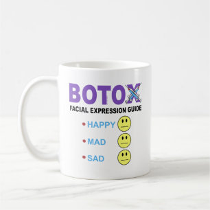 Taza De Café Guía de expresión facial BOTOX