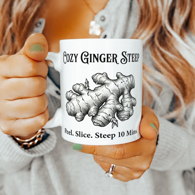 Taza De Café Guía de Infusión de Té de Jengibre  (Subido por el creador)