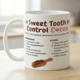 Taza De Café Guía de receta simple de Cocoa Sweet Tooth