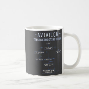 Taza De Café Guía de resolución de problemas de aviación - Mecá