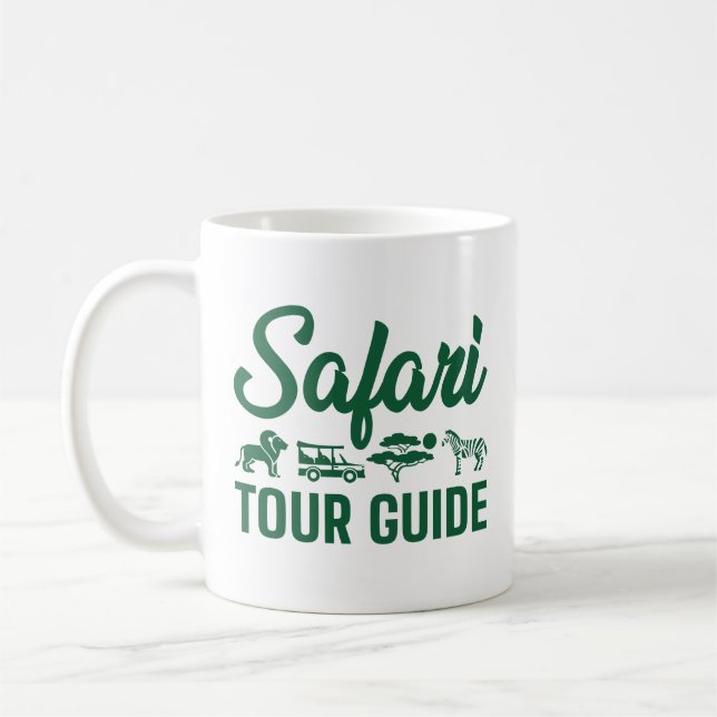 Taza De Café Guía de turismo de Safari (Izquierda)
